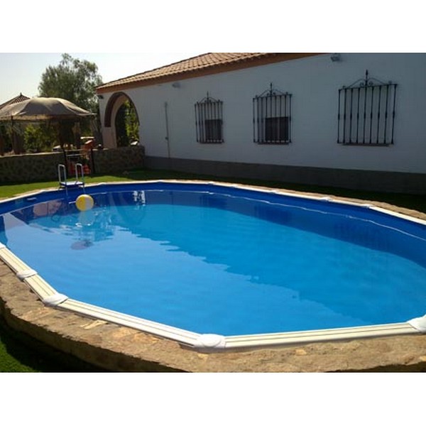 Продукт GRE - Сглобяем басейн с метални стени Fidji овален 500x300x132см. - 0 - BG Hlapeta